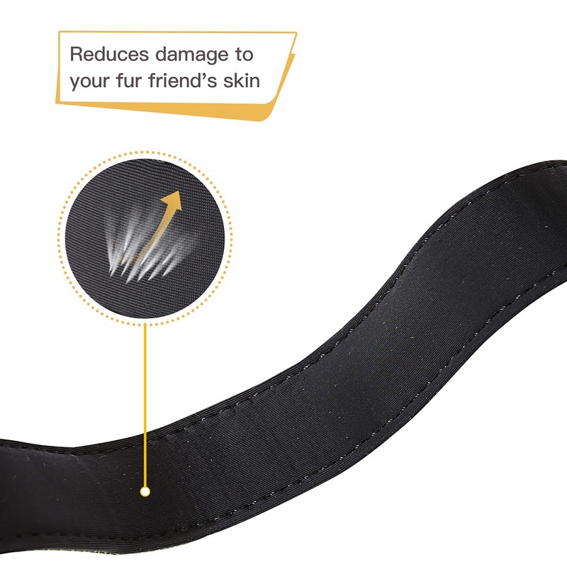 HEELE Dog Collar, Reflective Dog Collar, Soft Neoprene Padded Breathable