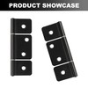 Screw Man Three Leaf Non-Mortised Hinge Bifold Door Hinges Bifold