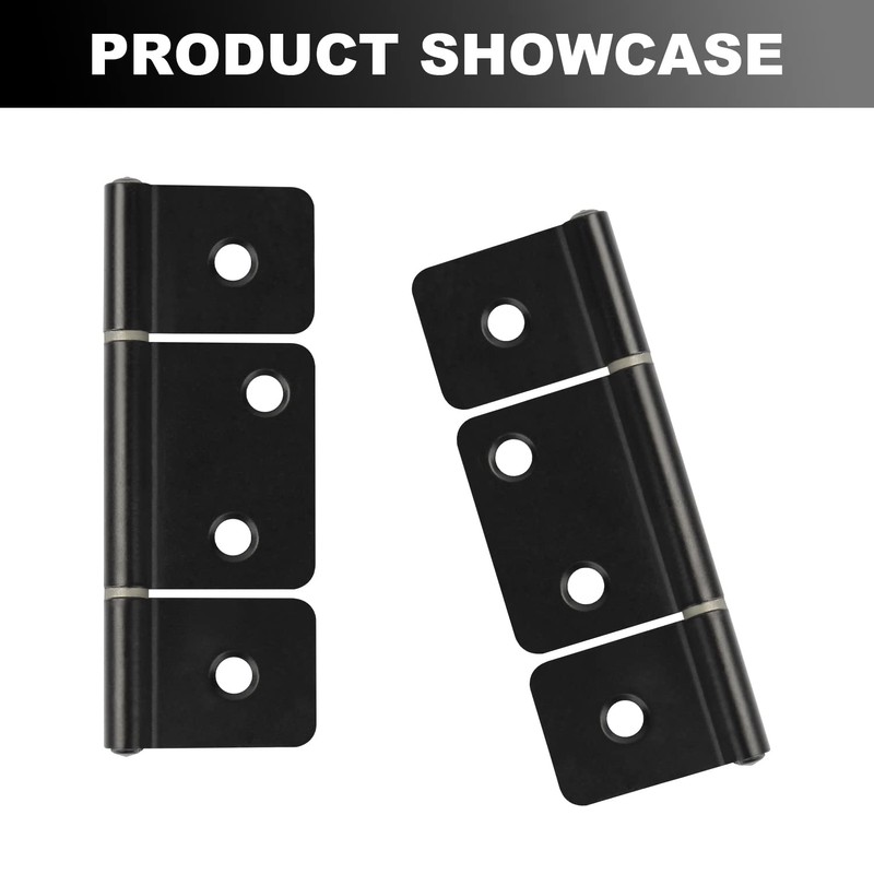 Screw Man Three Leaf Non-Mortised Hinge Bifold Door Hinges Bifold