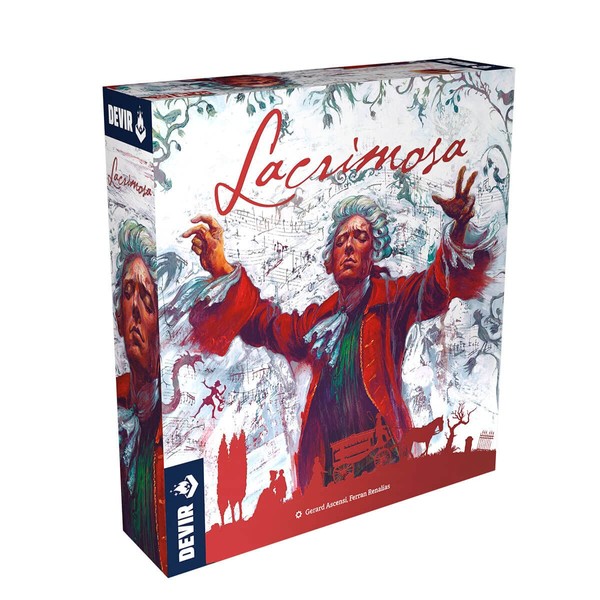 Thames & Kosmos – Devir – Lacrimosa – Level: Advanced –Euro Board Game – 2-4 Players – Board Games for Adults & Kids, Ages 14+ - BGLACML