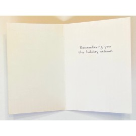 Pictura Funny Eric Decetis Christmas Greeting Card - Merry Christmas Holidays - 93909 Old Acquaintance