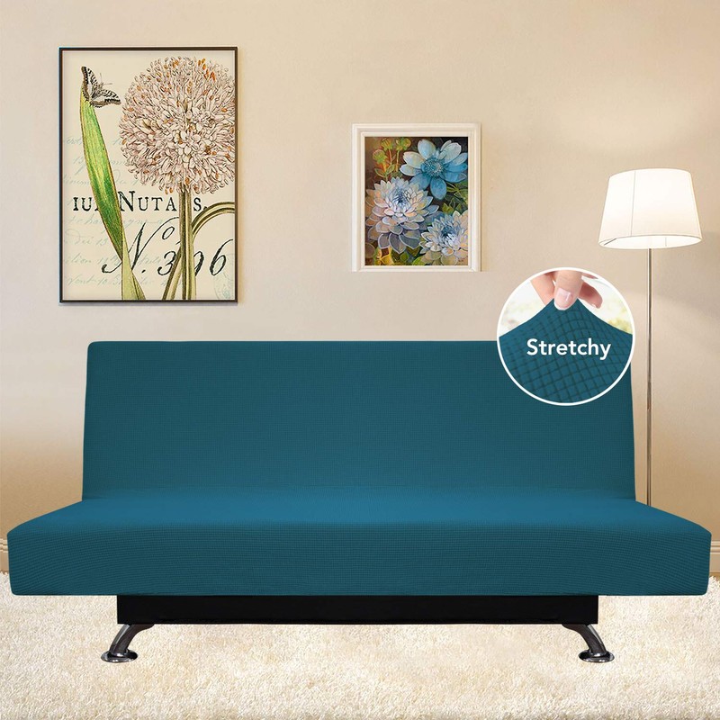 Easy-Going Stretch Sofa Slipcover Armless Sofa Cover Furniture Protector Without