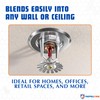 Retrofit Recessed Fire Sprinkler Escutcheon 1/2 in. IPS - Split