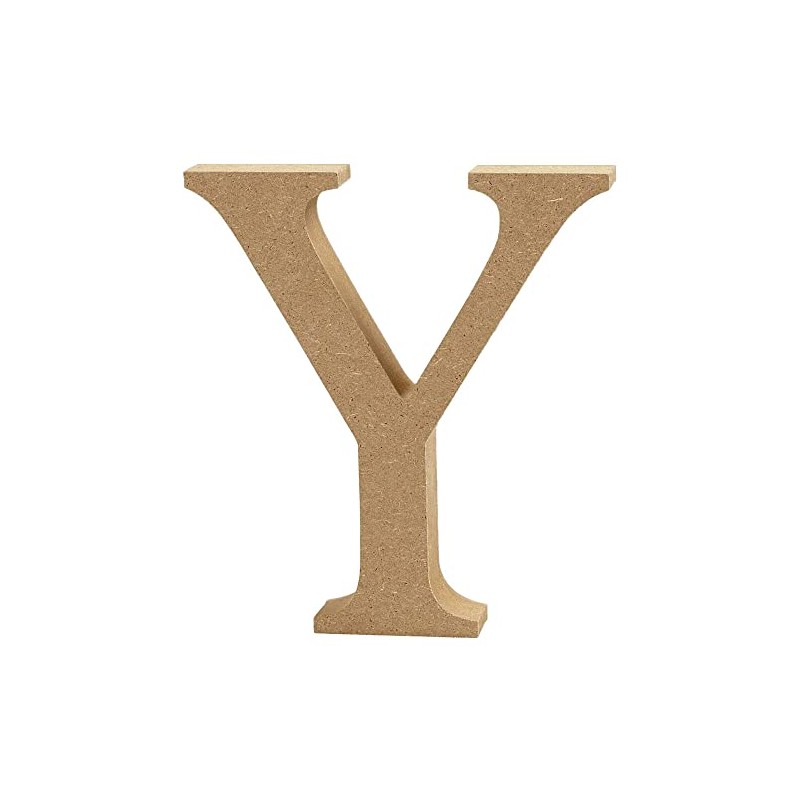 Creativ 56334 Wooden Letter, Y, One size