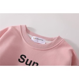 Mud Kingdom Smock - Vestido tipo sudadera para niña, Azul / Patchwork, 4 Años