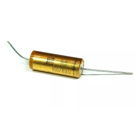 Roderstein ROE Capacitor 100uF MFD 63V Axial Lead EB NOS