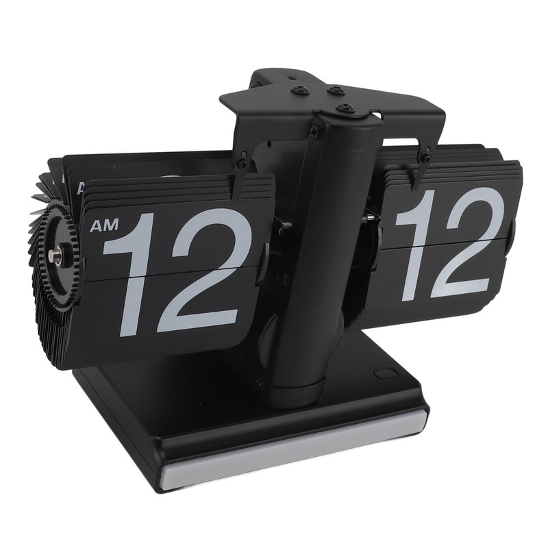 Retro Digital Flip Down Clock Battery Powered Flip Desk Clock