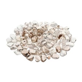 NKlaus 500 g Rock Crystal 15-25 mm Healing Stones Rock Crystal Transparent Variety Stone 14680