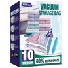 Vacuum Storage Bags, 10 Medium Space Saver Vacuum Seal Bags,