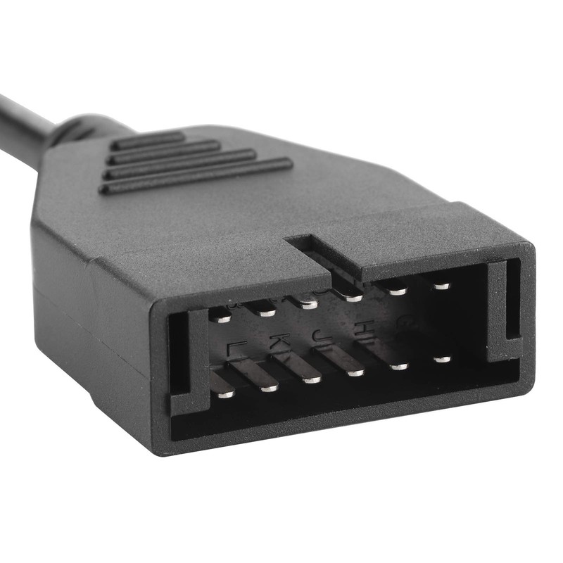 Leapiture Professional 12Pin Male To OBD1 OBD2 16Pin Female Adapter