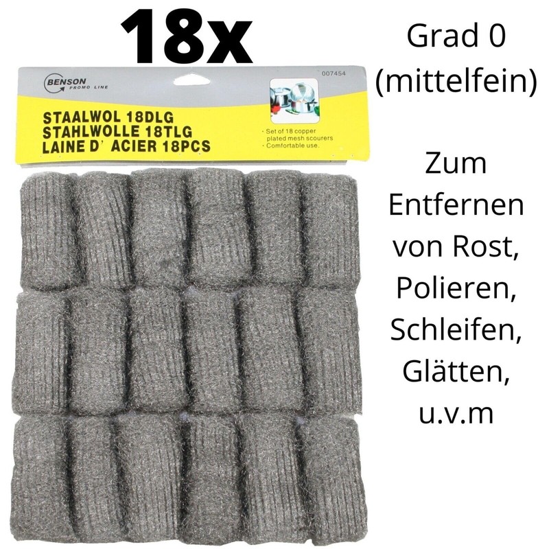 Steel Wool Sanding Wool Metal Wool Grade 0 Medium Fine