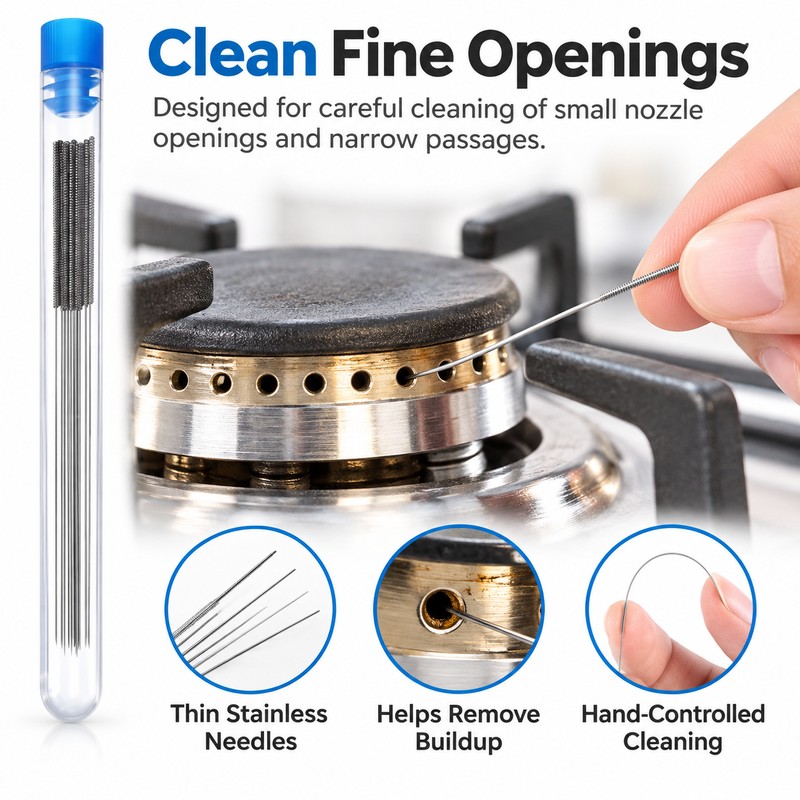 3D Printer Nozzle Cleaning Needle Kit for Clog Removal –