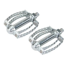 Lowrider ORIGINAL LOWRIDER Double Bicycle Steel Square Round Twisted Pedal 1/2" Chrome