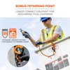 Ergodyne Squids 3178 Locking Aerial Bucket Hook with Tethering Point,