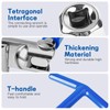 ZYETGH Spark Plug Wrench, 16 mm/21 mm Spark Plug Wrench