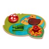 activity toy pond 29 x 20 cm wood green/blue