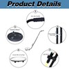 Under Vehicle Inspection Mirror, 12 inch Inspection Mirror with Wheels