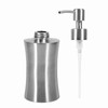 304 Stainless Steel Bathroom Shower Pump Lotion Dispenser Liquid Bottle