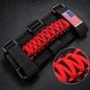 2 Pcs Paracord Grab Handles for Jeep Wrangler – Red