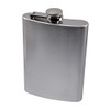MFH Flachmann, Edelstahl, chrom matt, 8 OZ, 225 ml