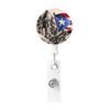 Puerto Rico Flag Retractable Badge -Cute Flag Badge Country Clip