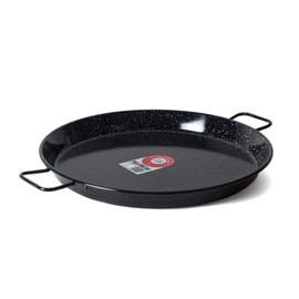 Garcima 18-Inch Enameled Steel Paella Pan, 46cm