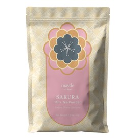 Mayde Milk Tea Powder, Instant Milk Tea Powder From Taiwan, For Boba Milk Tea, Sakura, 2.2 lbs