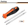 sourcing map SL6.0/PH2 SL5.0/PH1 Double Ended Screwdriver Bit 5.51" Long