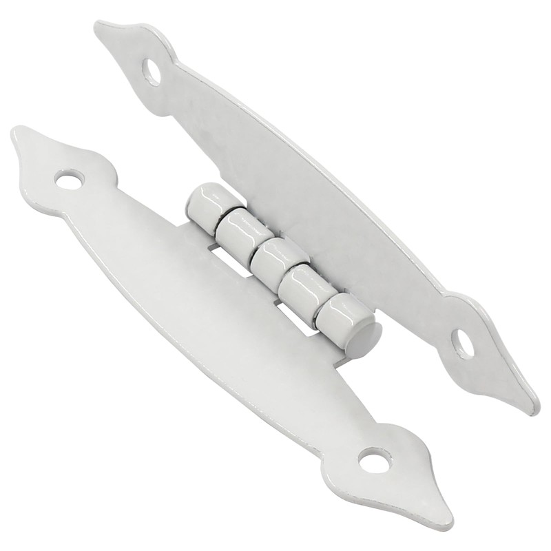 Kyuionty 12 Pack H-Shape Cabinet Hinges, Hammercraft Flush Door Hinge