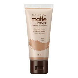 Base De Maquillaje Mate Acabado Natural Matte Natural Renova