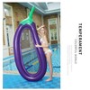 New Stock Adult Large Floating Row Water Hammock Swim Ring 250Cm Bag + 190*95*20Cm 5ea
