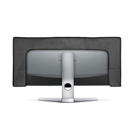 kwmobile Monitor Cover Compatible with 34-35" Monitor - Monitor Cover Dust PC Screen Protector - Dark Grey