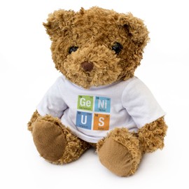 NEW - GENIUS Periodic Table - Teddy Bear - Cute Soft Cuddly - Science Gift Present