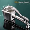 SUCCFLY Lemon Squeezer Stainless Steel, Manual Juicer Citrus Lime Orange