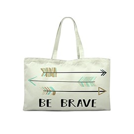 Le Jardin du Lin Printed Shopping Bag, Reusable Bag, Foldable, Fabric Bag with Two Long Handles, Size: 50 x 40 cm