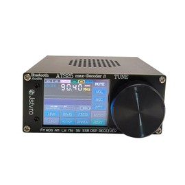 SI4732 ATS-25 max-DECODER II Full Band Radio,Version 4.17 Adds CW, RTty Decoding Function, WiFi Function, BT Function,Four Audio Spectrum, LNA Function,HI-Z Function, Support FM LW AM SSB DIGI CW RDS