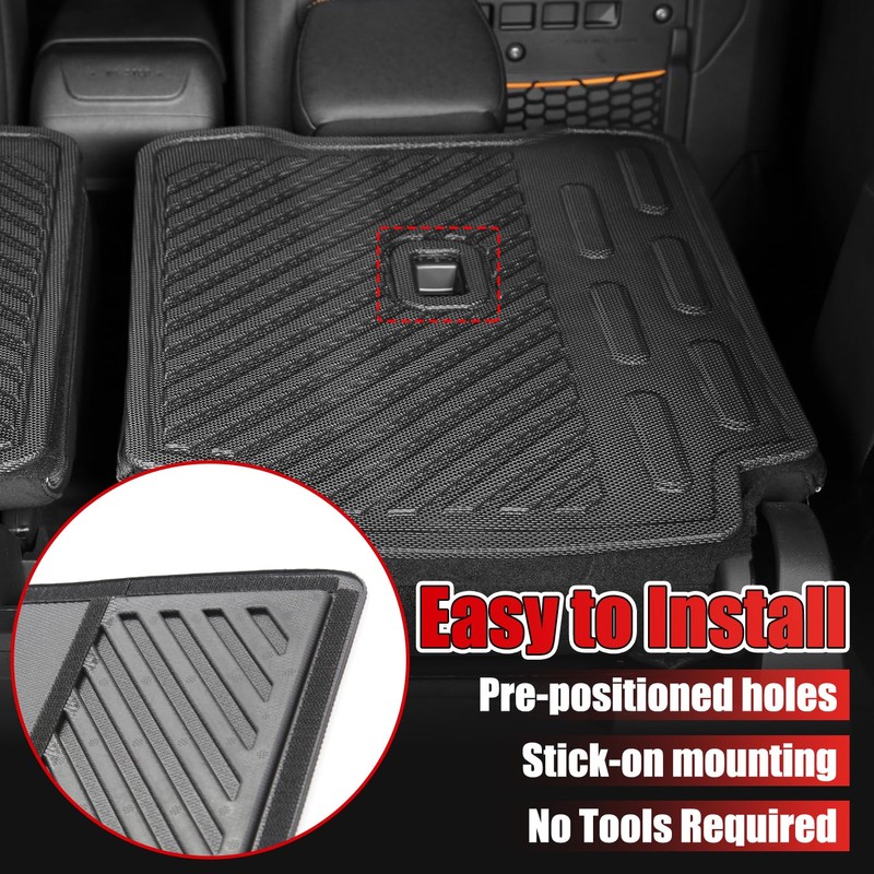 EVGoXMods Rear Seat Back Cover Compatible with Ford Bronco 2