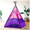 USA Toyz Happy Hut Teepee Tent for Kids - Indoor