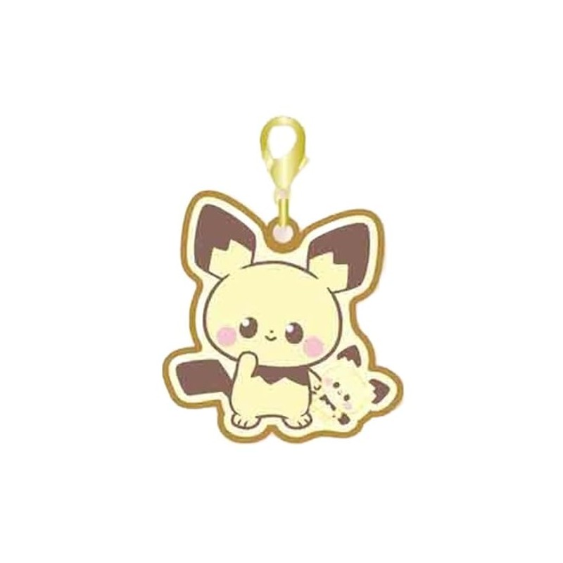 Marimo Craft PKP-183 Poképiece Plush Series Metal Charm Set, Pichu