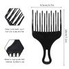 1 piece finger styler Afro comb coarse, strand comb, curling