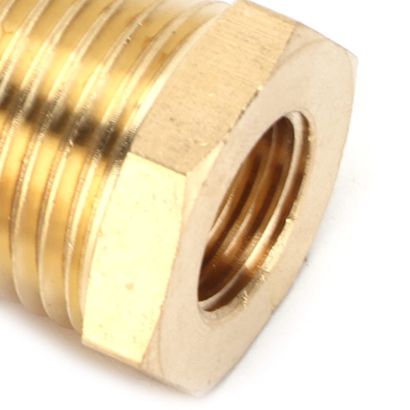 Brass Reducer, Brass Pipe Fitting 2 Pieces 1/2 NPT Male