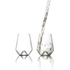 Sempli Monti Bianco Stemless Wine Glasses Set of 2 -