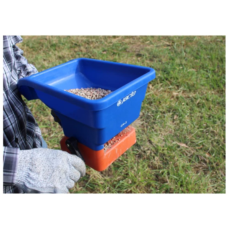 Jacto Grass Seed Spreaders for Lawns - Handheld Spreader for