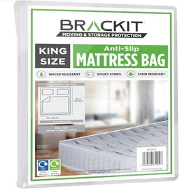 Mattress Bag for Storage – Sealing Strip – 200g – King Size and Super King Size – 254 x 198 x 37cm, White