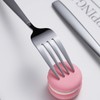 Dinner Forks 6 Pieces, Kyraton Stainless Steel 19.5cm Table Forks