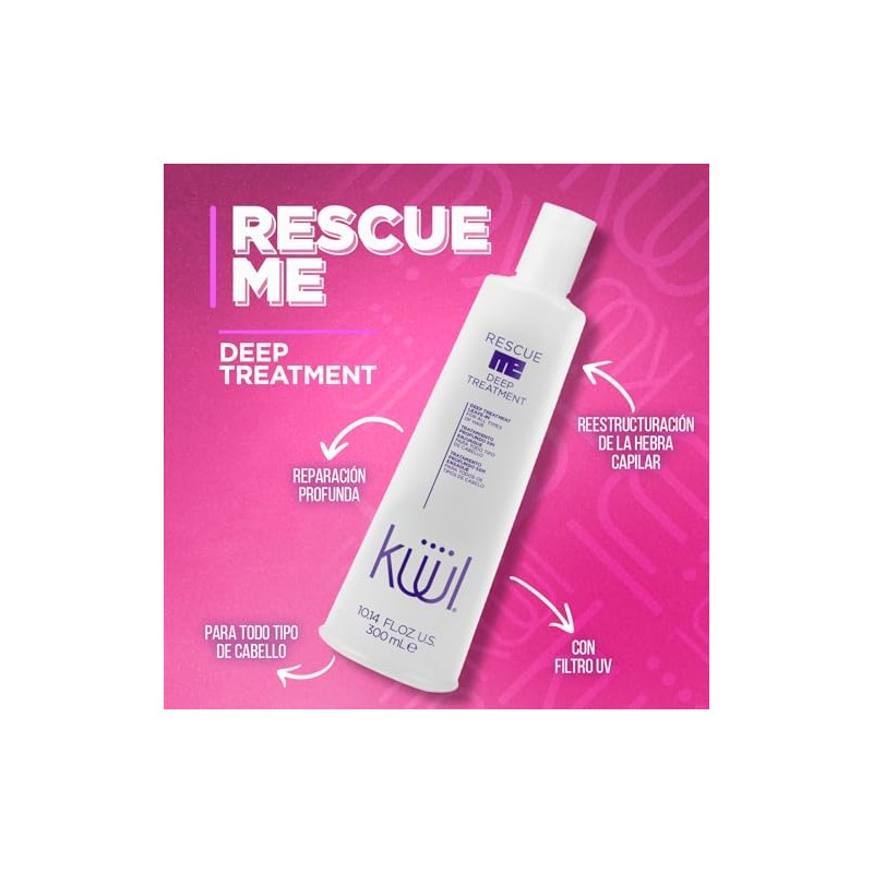 KÜÜL - Rescue Me Deep Treatment Reparación Profunda 300 ml,