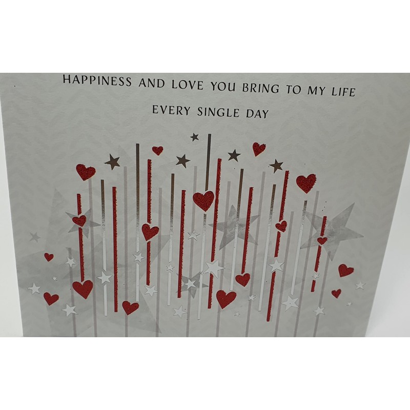 to My Amazing Husband Birthday Card - Size 6" X