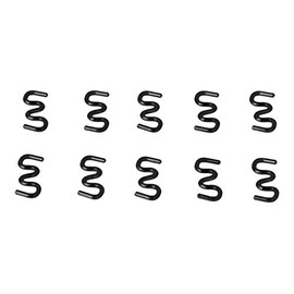 WAREMA Ladder Cord Shortener for Roman Blinds / External Blinds | Pack of 10 | Black Galvanised | Ladder Cord Shortening for Fixing Poor Slat Closure or Slats