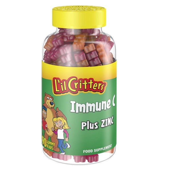 L'il Critters Immune C Plus Zinc Gummy Bears 60 Pack