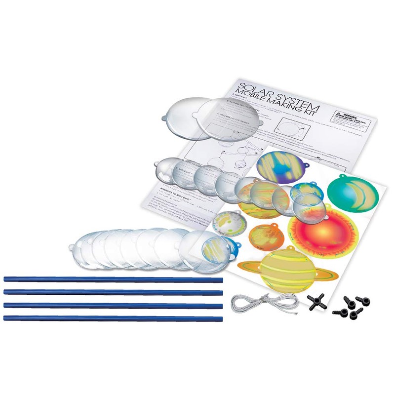 4M "Glow Solar System Mobile Making Kit (Multi-Colour)